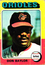 1975 Topps - #382 Don Baylor - Orioles
