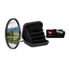 NiSi 95mm True Color Pro Nano CPL Circular Polarizing Filter with Case Bundle