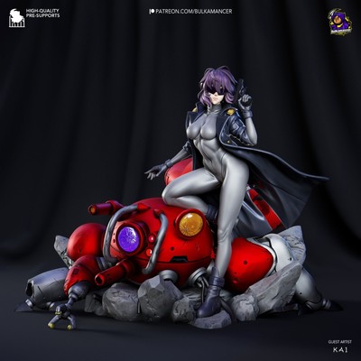 Major Kusanagi Ghost  Unpainted 16K Unassembled 3D printed Resin Model Kit