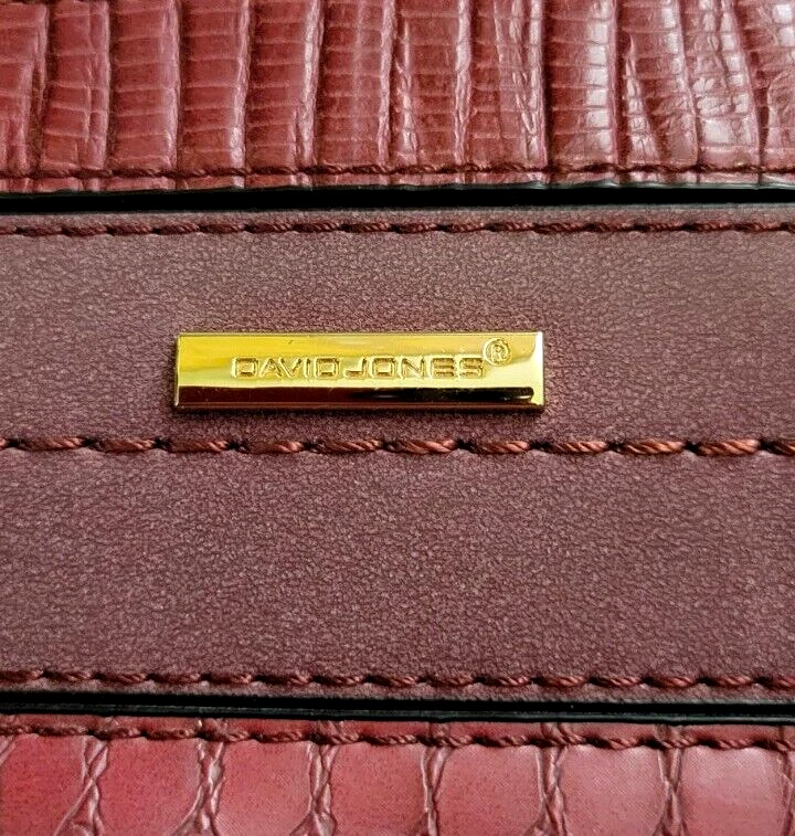 David Jones Of Paris Womens Shoulder Bag Large Purse Elegant Handbag - Image 4 of 4