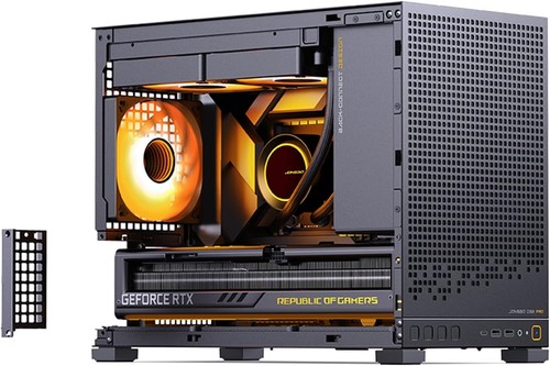 JONSBO D32 PRO Micro-ATX PC Case,High Compatibility Mini Desktop Case,A/B Mode - Picture 3 of 7