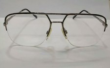 Vintage Stetson 35 Eye Glass Frames Aviator Style Eyeglasses 57-15 zylomex 059