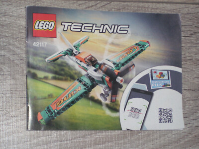 LEGO TECHNIC 42117 RENNFLUGZEUG  !! BAUANLEITUNG !!