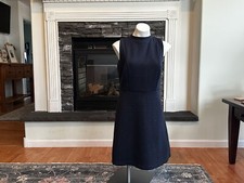 Loft Dress Navy Size 8 Gorgeous 
