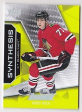 19-20 Upper Deck Engrained Kirby Dach SYNTHESIS Rookie Blackhawks 2019
