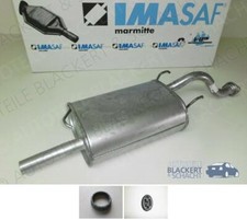 IMASAF ESD Auspuff Endtopf für Honda Civic V Aerodeck 1.6 16V 1998-2001 +Zubehör