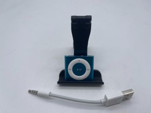 Apple iPod Shuffle 4th Generation Blue 2 GB A1373 FULLY WORKING
