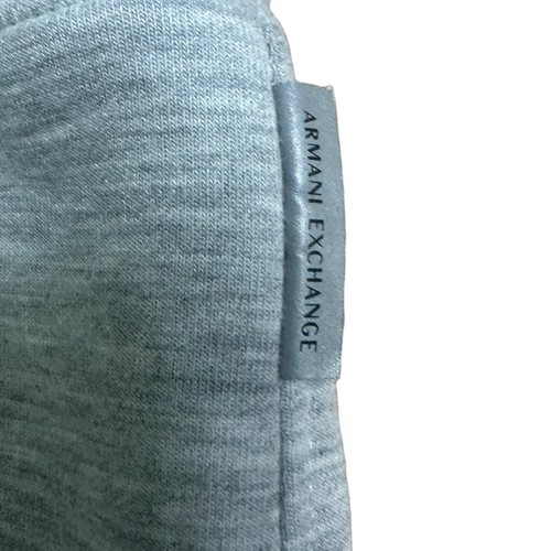 Pantalones de chándal para mujer ARMANI EXCHANGE con logotipo descolorido BC04 HTR gris mediano - Imagen 6 de 12