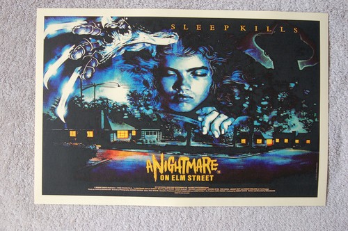 A Nightmare on Elm Street #3 Lobby Card Movie Poster