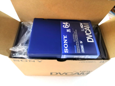 10 Pack Sony PDV-64N DVCAM 64 Minute Advanced Metal Evaporated Tapes (Non Chip)