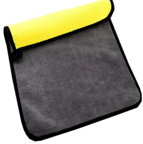 10X Yellow Car Wash Microfiber Towel 24x12'' Cleaning Drying Car Care Soft Cloth - Picture 5 of 10