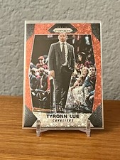2017-18 Tyronn Lue Panini Prizm Red Disco Prizm /125 Card No. 200 Cavaliers