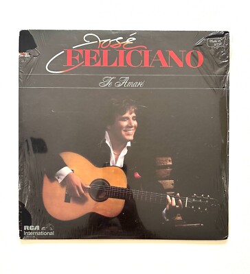 Jose Feliciano Te Amare Vinyl  LP Record  1986 Puerto Rico
