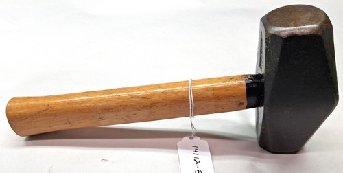 Martillo de trineo, 4 lb. Martillo de trineo de cuello redondo de 10-1/2" de largo - Imagen 3 de 5