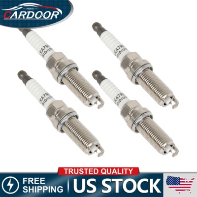 4pcs Double Iridium Spark Plugs For 2016-2020 Mazda CX-9 2.5L l4 90288