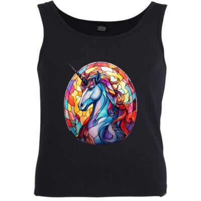 Tank Top Einhorn Fabelwesen Pferd Märchen Unicorn Kuscheltier Traumland 401761s