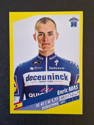 Enric Mas #117 Deceuninck Quick-Step Sticker Tour de France 2019 Panini
