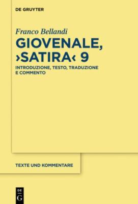 Giovenale, Satira : Introduzione, Testo, Traduzione E Commento, Hardcover by ...