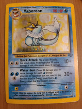Vaporeon 12/64 Jungle-Unlimited Edition Holo - LP