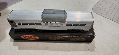 KMT O Gauge Aluminum Santa Fe Buena Vista Dome Car