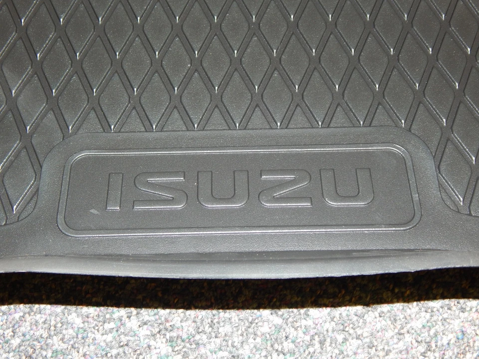 New OEM 2002-2009 Isuzu Ascender Rear Cargo Tray Floor Mat Black Chevy GMC 3 Row - Image 4 of 4