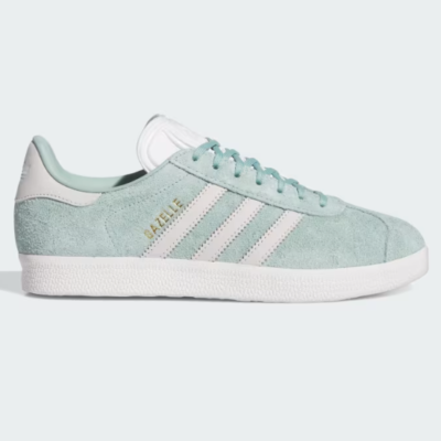 adidas gazelle silver green womens adidas Originals Gazelle Shoes Wonder White main image 1