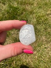 Rainbow Moonstone Tumbled Stone - Grade A, Natural Rainbow Moonstone from India