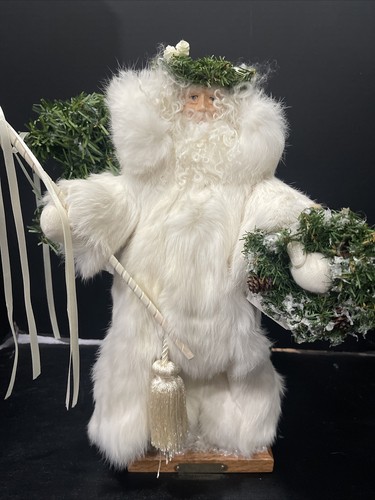 "Natale inverno"" Babbo Natale raro fatto a mano da Donna Lalato #118 di 500" - Foto 4 di 17
