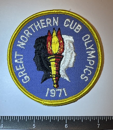Great Northern District Patch Cub Olympics Boy Scouts Of America BSA Badge - Picture 2 of 3