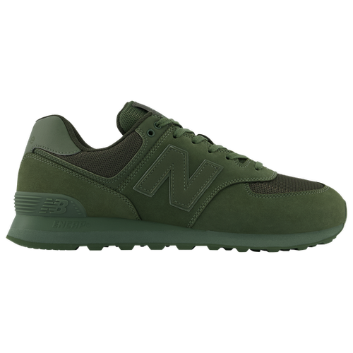New Balance 574 Mono Olive Green 