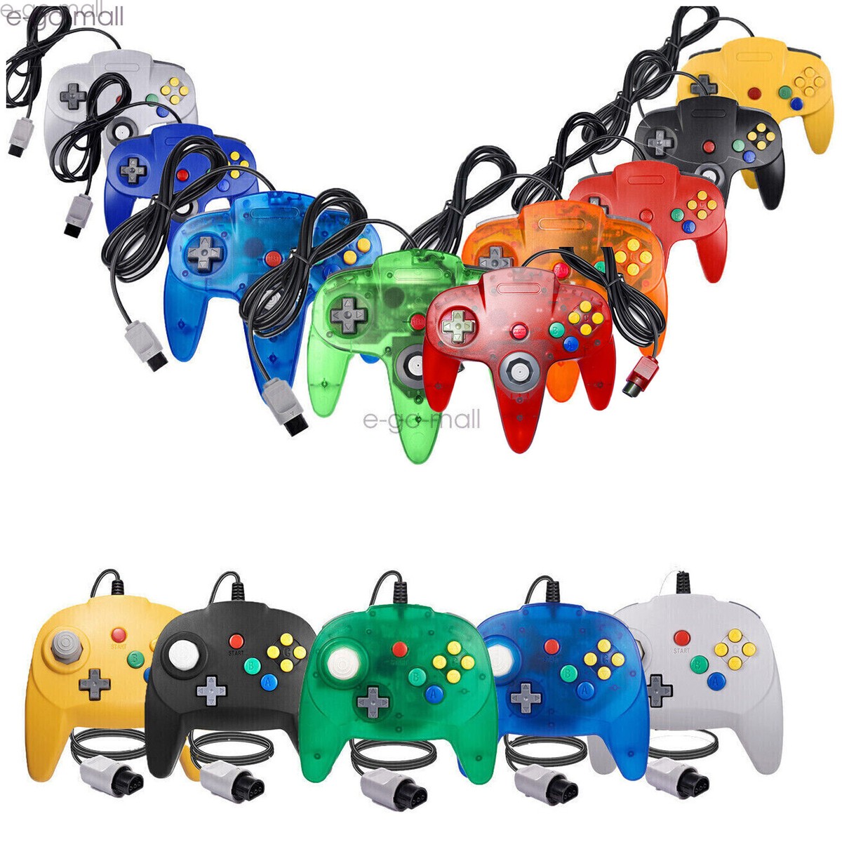 Choose Nintendo 64 Controller Color/Extension Cords! Mario Kart