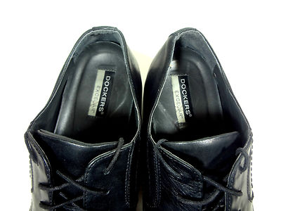 Dockers Excelar Black Leather Oxford 12 M Men’s Lace Up Round Toe Dress Shoes Dockers Excelar Black Leather Oxford 12 M Men main image 2