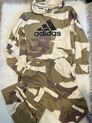 adidas camo hoodie junior