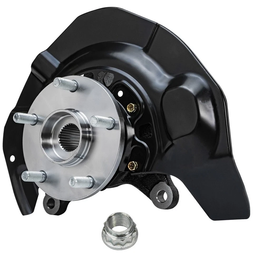 Par de cojinetes y nudillos de cubo de rueda delantera para Lexus RX330 RX350 RX400h 2004-2008 Foto 4 de 4