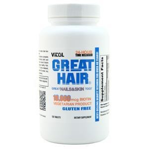 Vitol отлично подходит для ухода за волосами, ногтями и кожей!  120 таблеток