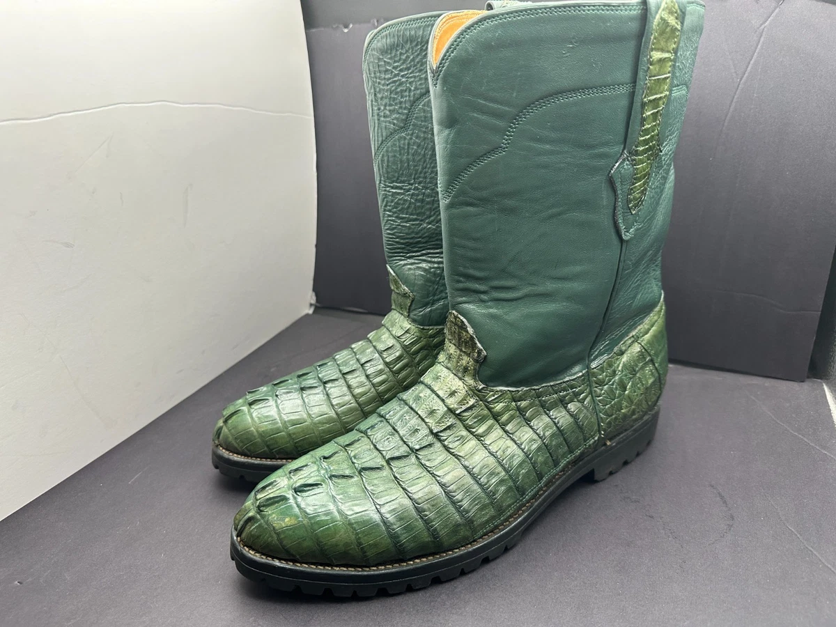 Green Western Boots for Men for Sale | Shop New & Used Men display picture 3