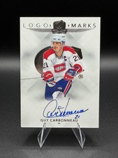 2024-25 Upper Deck The Cup Logo Marks Auto Guy Carbonneau Montreal Canadiens