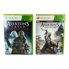Lot of 2 Assassin's Creed: Revelations & III (Xbox 360) CIB Tested & Working