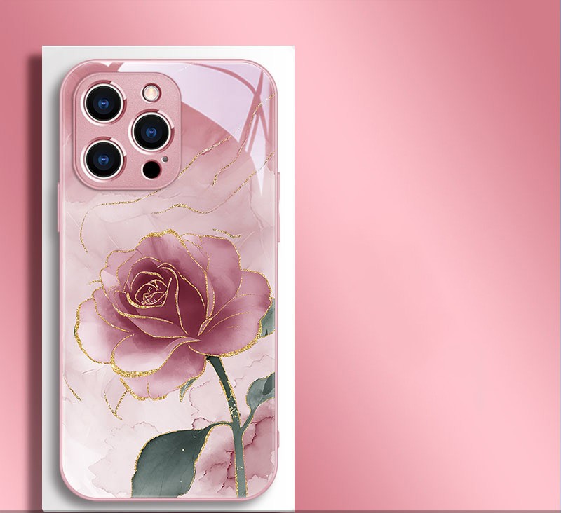 iPhone17 pro カラフルフラワーケース ピンク iPhone17 pro カラフルフラワーケース ピンク Clear Pink Orchids