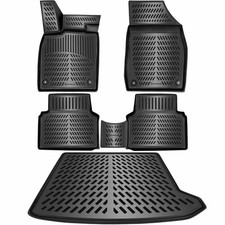 ELMASLINE 3D Gummimatten & Kofferraumwanne SET für SKODA ELROQ ab 2025 (Elektro)