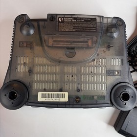 Nintendo 64 N64 Funtastic Smoke Gray Console W/ Matching OEM Controller US Model