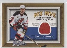 2006-07 Upper Deck Bee Hive Matted Materials Scott Gomez #MM-SG 0q3