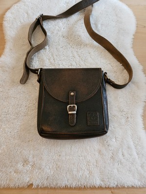 Belstaff Crossbody Leather Bag  ''Aéro postale 1927'' Postman Collection ..Rare