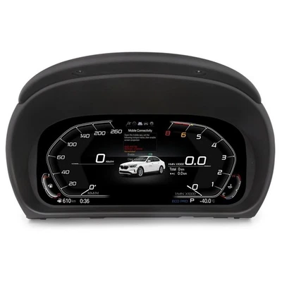 ERISIN 10" LCD Digitales Tacho Kombiinstrument HD für BMW 3er E90 E91 E92 E93 2005-2012