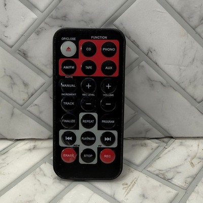 DJ Tech CDE-10 MP3 CD Encoder Remote Control Clean Tested & Works SEE VIDEO