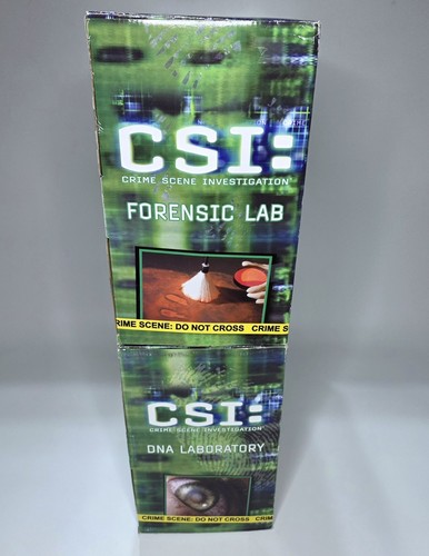 CSI: (2) Crime Scene Investigation DNA LABORATORY & FORENSIC LAB Sealed ...