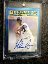 2024 Topps Finest - 1993 Finest Prototypes Auto Nolan Ryan #/99