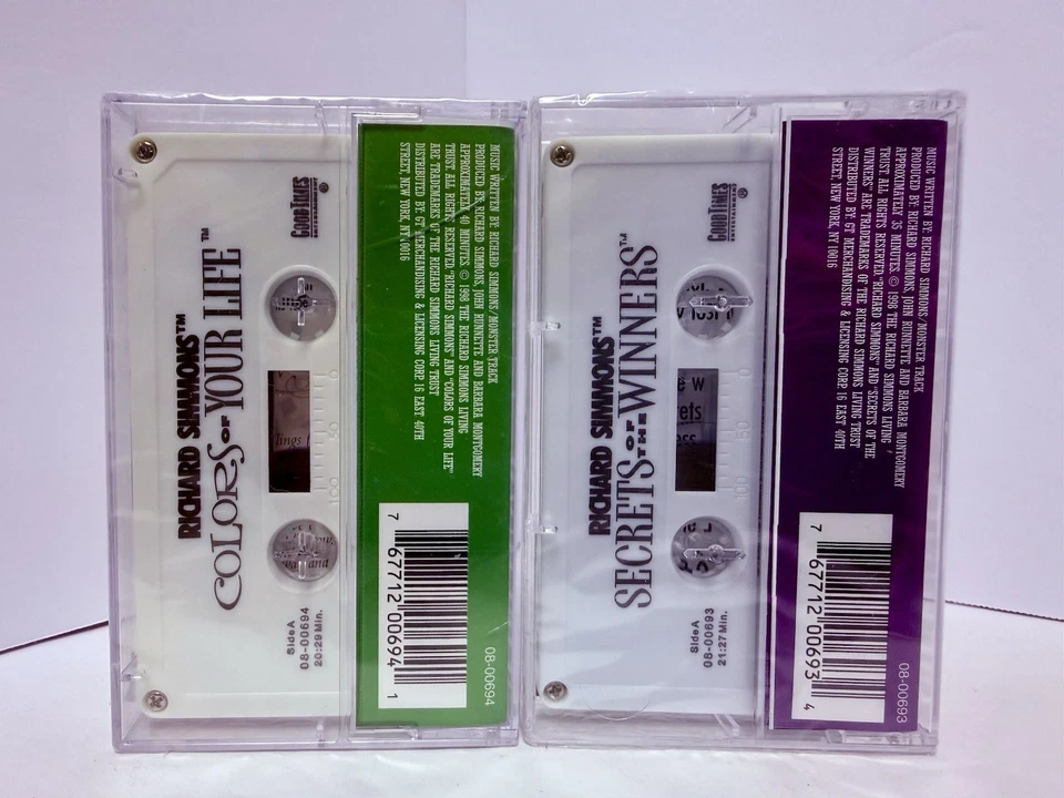 Secrets Of The Winners & Colors Of Your Life By Richard Simmons Cassettes Sealed - Image 2 of 4