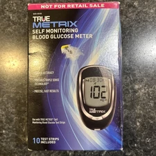 TRUE METRIX self Monitoring Blood Glucose Meter EXP 7/11/2029