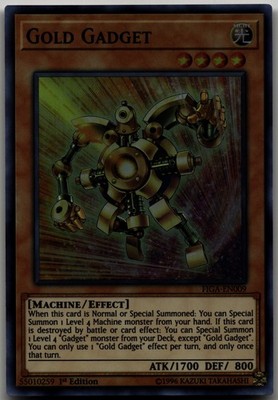 Gold Gadget Super Rare Fists of the Gadgets FIGA-EN009 LP